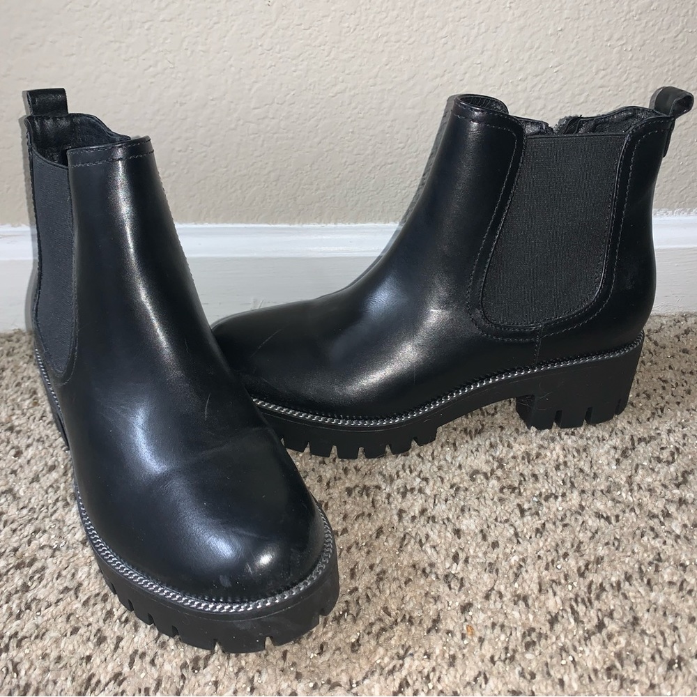 Black boots